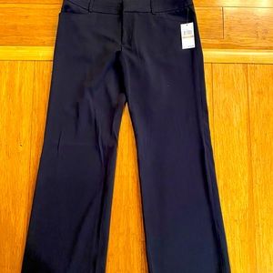 NWT Michael Kors wide led pants in navy size 12